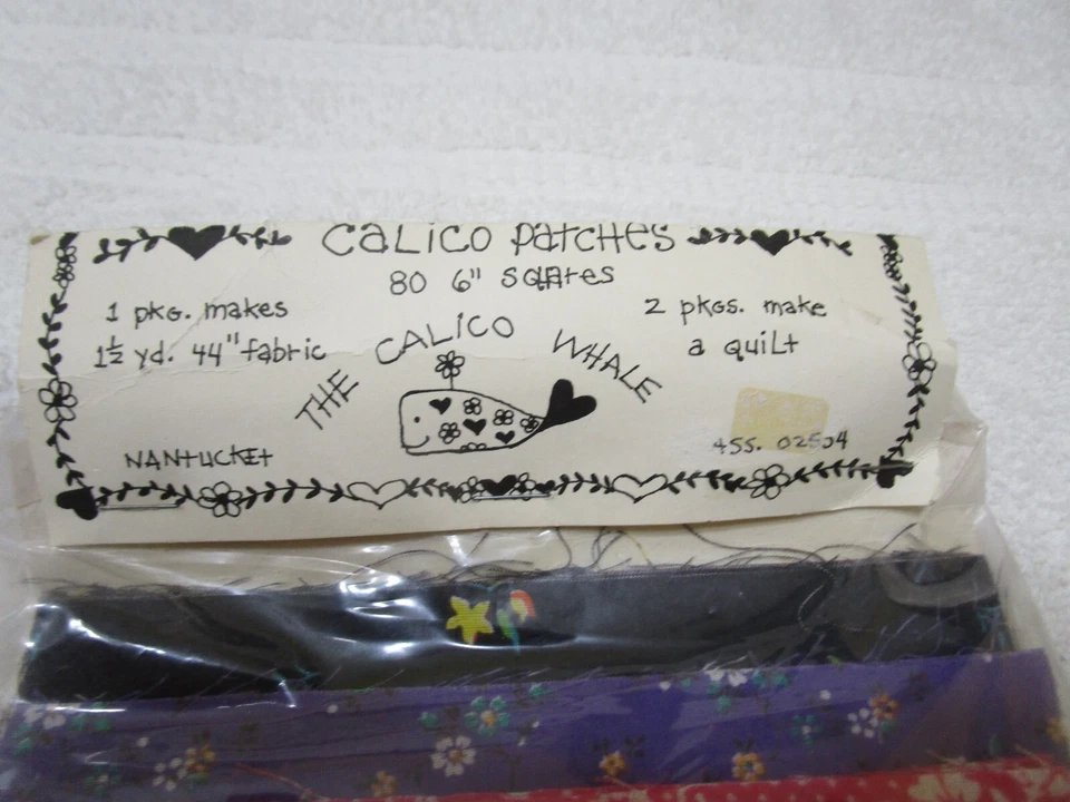 Parches Calico (80 cuadrados de seis pulgadas) Foto 2 de 3
