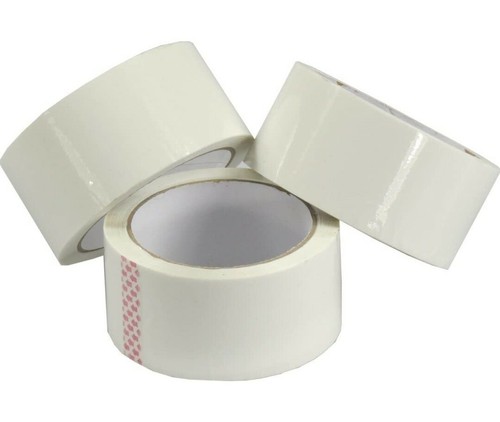 Parcel Tape 48mm x 66mm Low Noise Packing Tape - White (Pack of 36) .. - 第 1/4 張圖片