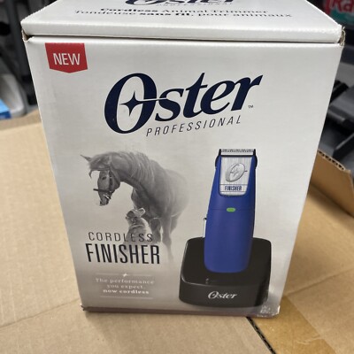 Oster Professional 78059-210 Close-Cutting Cordless T-Finisher Trimmer Blue S40