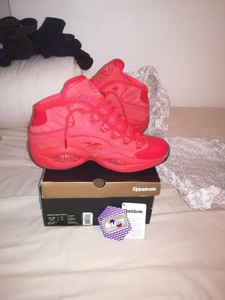 reebok question mid rose