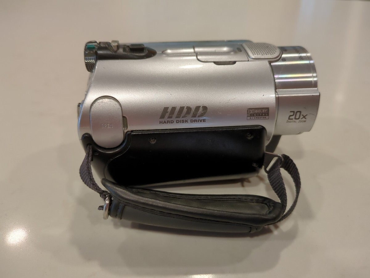 Sony DRC-SR300 Handycam Digital 40 GB Camcorder - Working But Has