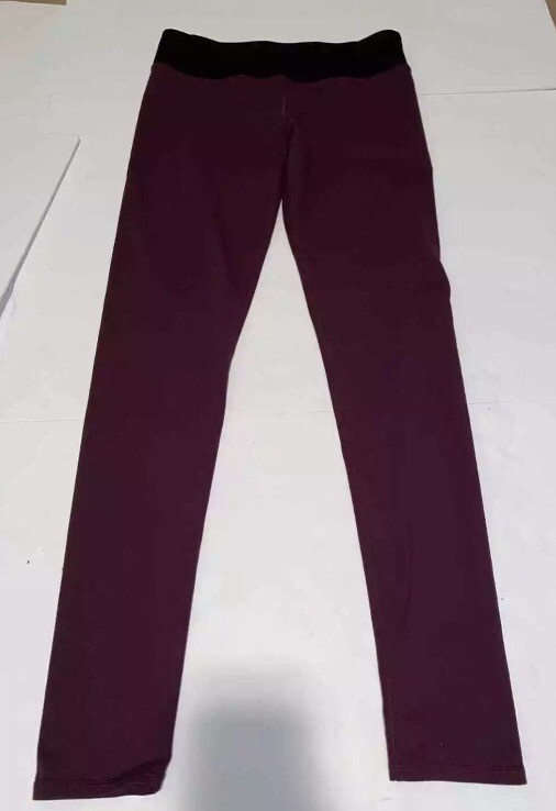Fabletics medium purple and black workout pants