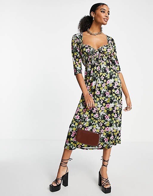 high neck sleeveless dress midi Sasha High Neck Midi Dress – Swoon Boutique New Orleans
