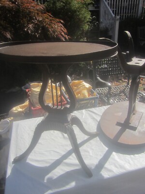 VTG 1900 MERSMAN LYRE HARP TABLES, #6651, MAHOGANY | eBay