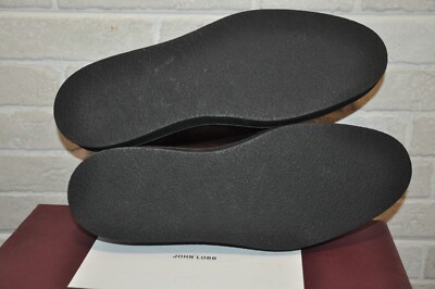 AUTHENTIC NEW JOHN LOBB LEVAH BURGUNDY PATINABLE LEATHER AUTHENTIC NEW JOHN LOBB LEVAH BURGUNDY PATINABLE LEATHER