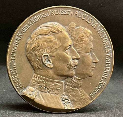 Allemagne 1906 Mariage en argent de Guillaume II et Auguste Victoria Royaume de Prusse