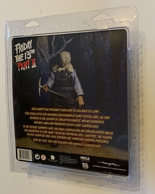 NECA Friday The 13th Part 2 Jason Voorhees Retro Clothed