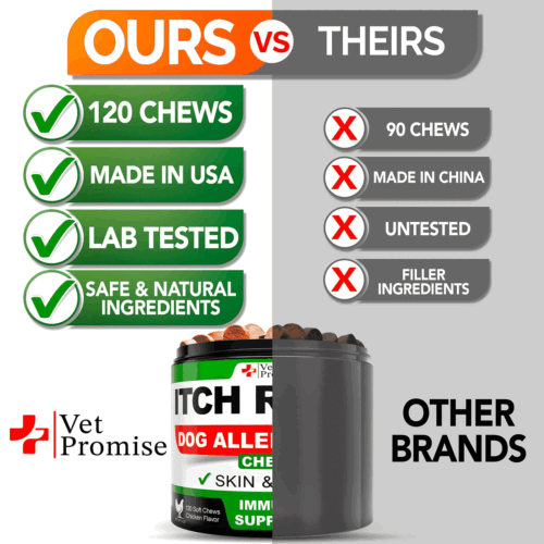 Dog Allergy Chews Itch Relief for Dogs Dog Allergy Relief Anti Itch for - Picture 5 of 7