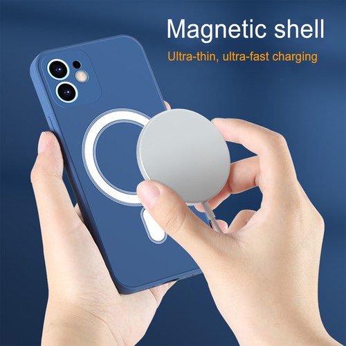 For iPhone 14 13 12 11 Pro Max XS XR 87 Liquid Silicone Mag Safe Case Soft Cover - Picture 11 of 34