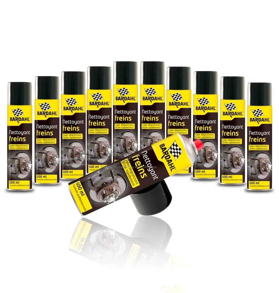 BARDAHL LOT 48 BOMBES Dégraissant Nettoyant Freins Ultra Puissant 600mL - Photo 1/1