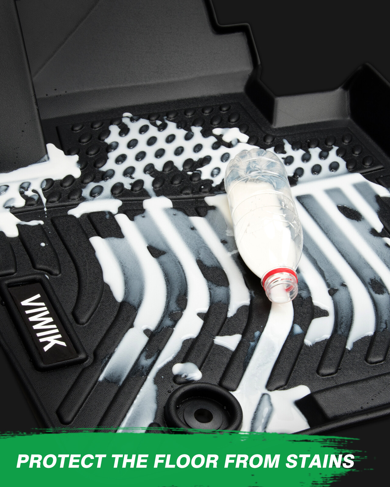 Floor Mats For 2012-2017 Toyota Camry TPE Rubber Liners All Weather ...