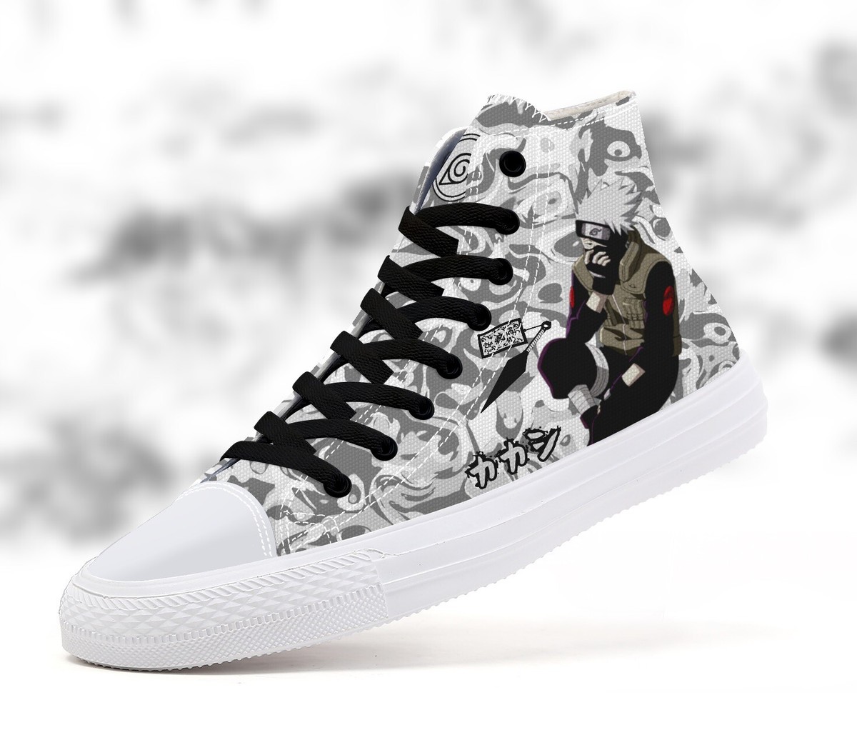 High Top Ninja Custom Anime Casual Canvas Chuck Sneaker