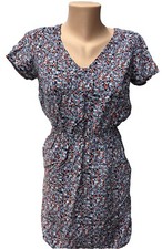 Gap Women's Size 2 Short Sleeve Midi Dress Floral Print