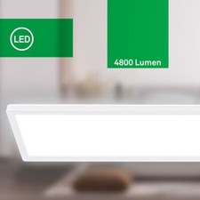 Briloner Plafoniera Led Tava A, 98X20 Cm, Plastica, Bianco - 4