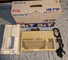 COMPUTER SONY MSX2 HB-F9P HIT BIT FUNZIONATE CON SCATOLA MSX PHILIPS 2 EUROPE
