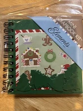 Elements By Creativity Inc Mini Christmas Stocking  Holiday Scrapbook Kit NEW