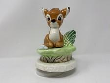 Schmid Walt Disney Vintage Bambi Music Box