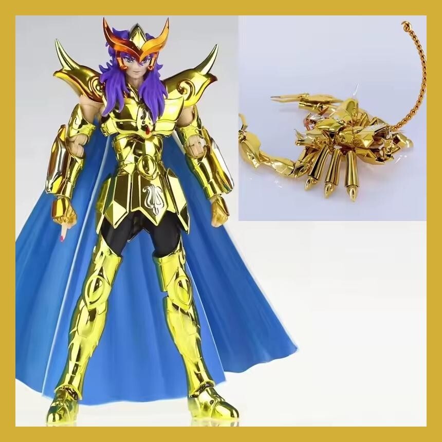 Figurine Milo du Scorpion Saint Seiya EX 2.0 en métal haute armure mythique
