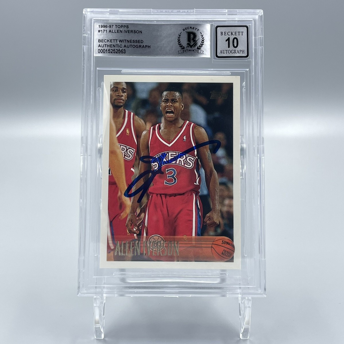 その他 Allen Iverson rc auto topps Allen Iverson rc auto topps