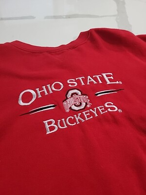 Vintage Ohio State Embroidered Sweater Crable Sportswear Size