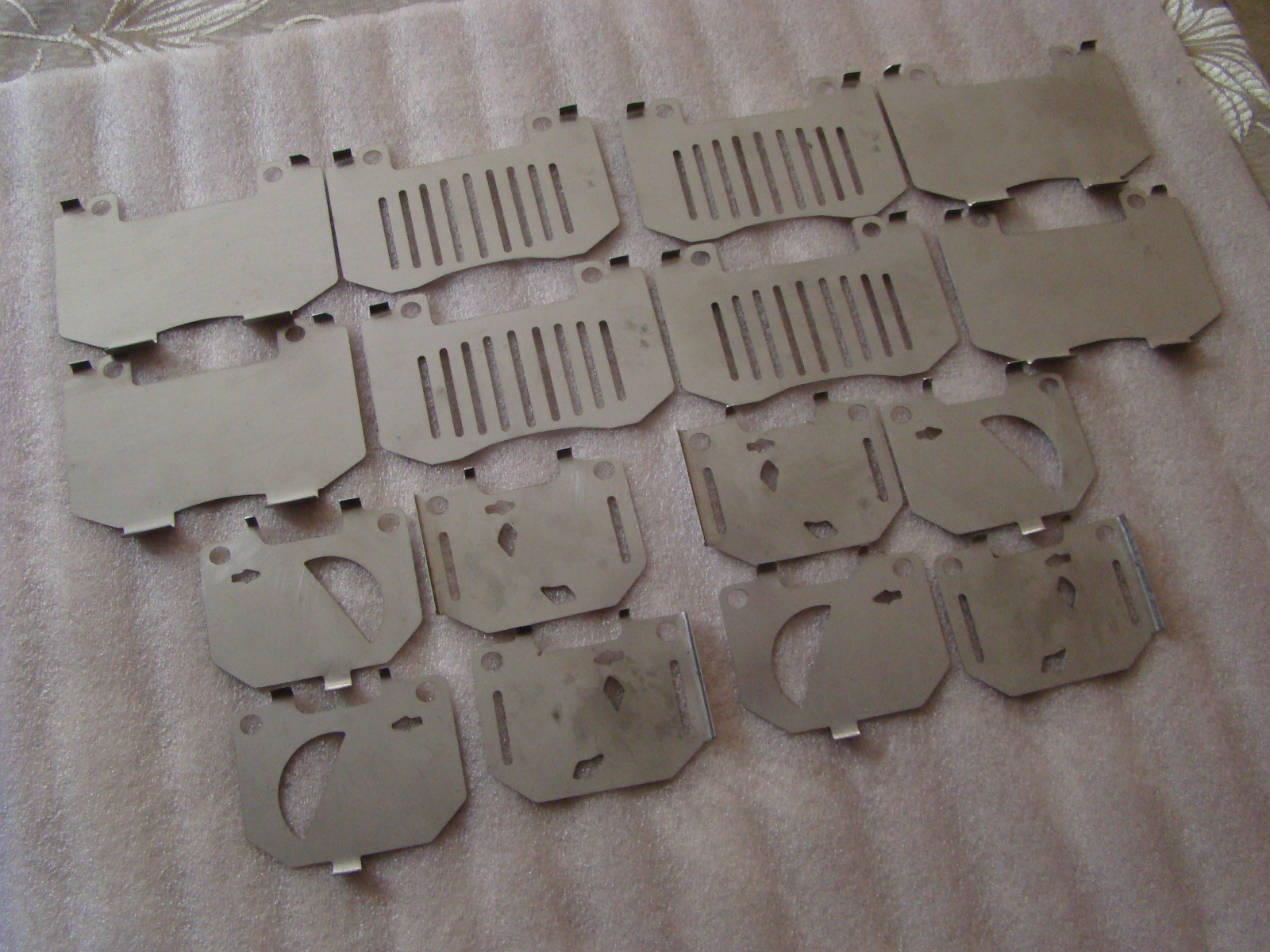 TOYOTA SUPRA MK4 JZA80 / CELICA ST205 STAINLESS STEEL BRAKE PAD SHIMS