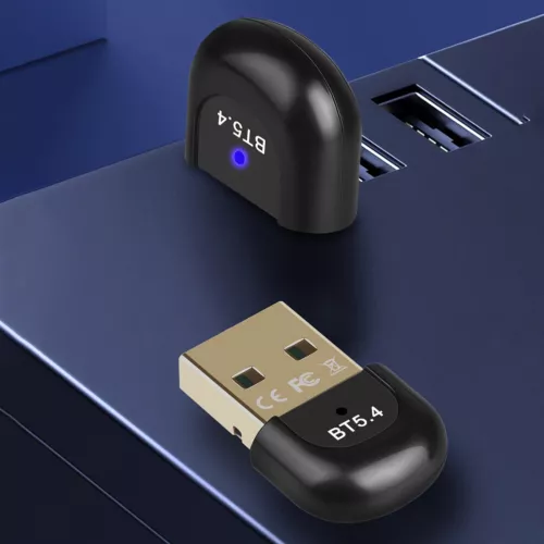 USB Bluetooth-Compatible 5.4 Adapter Plug and Play Useful for Computer PC Laptop