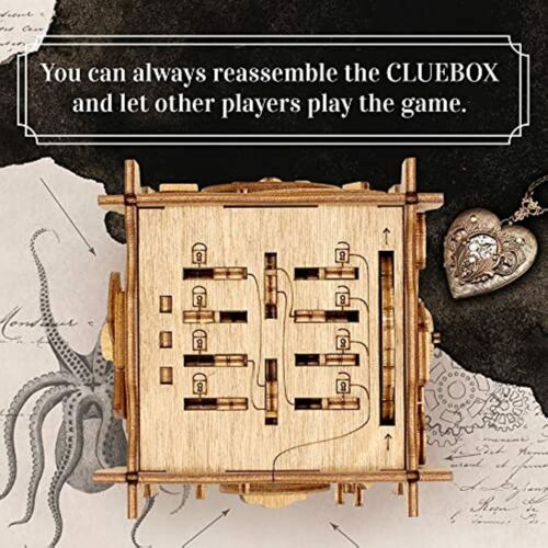 iDventure Cluebox - Captain's Nemo Nautilus - Escape Room Spiel - Cricky 3D Woode - Bild 3 von 6