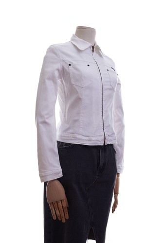 D&G Dolce & Gabbana Womens Cotton Fibre Blazer White Size S - Picture 2 of 16
