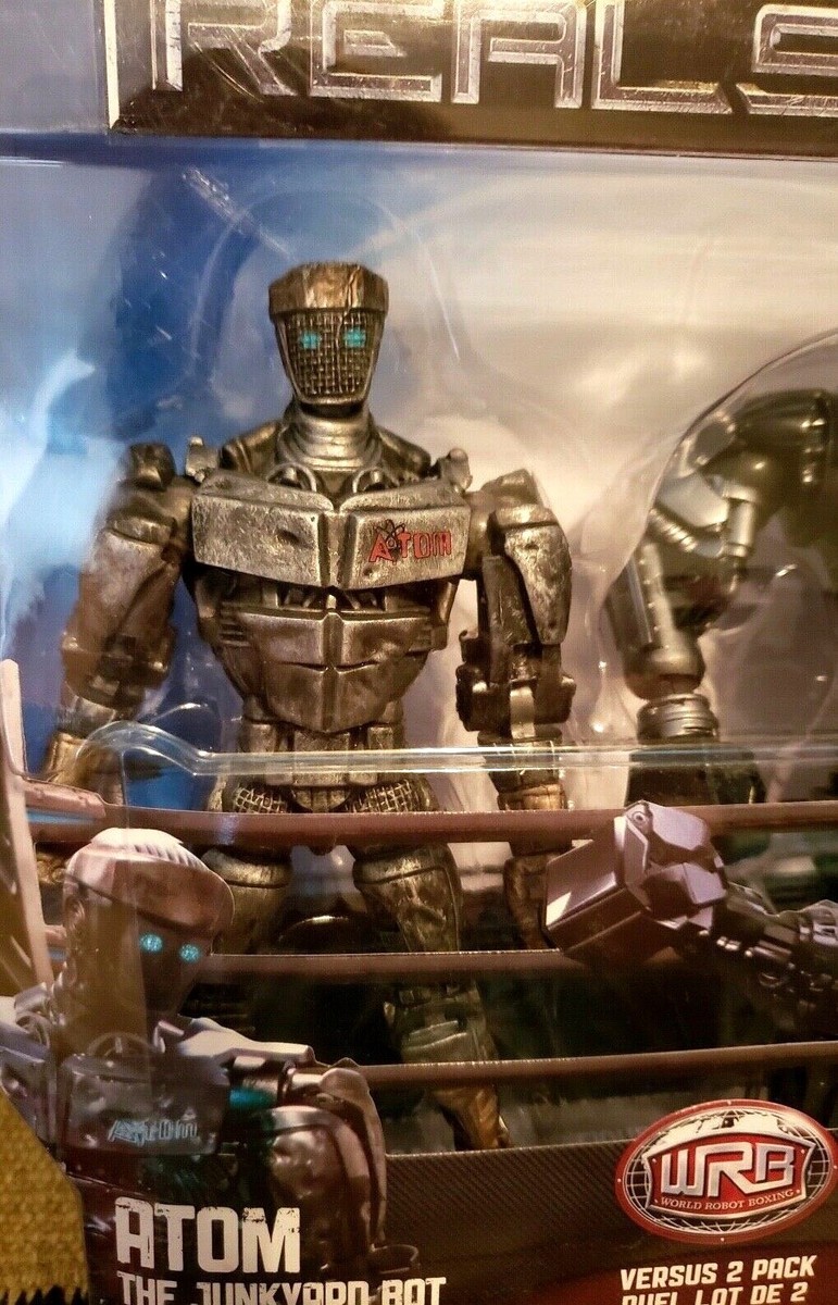 REAL STEEL Atom versus Zeus Action Figure Series 1 | eBay