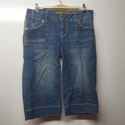 hydraulic capri jeans womens junior 9 