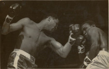 U.S.A., Box match - Dick Tiger vs. Jose Torres Vintage silver print Ar print