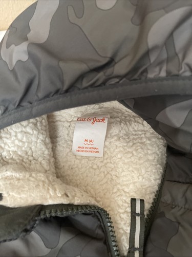 Cat and Jack Boys Winter Jacket size M 8 will keep him warm - Picture 2 of 6