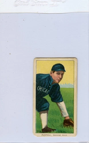 1909 T206 Billy Purtell Chicago White Sox Piedmont 🚀😳💥 G/G+