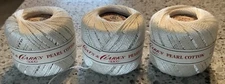 Vintage Coats & Clark's Thread Size 5  Pearl Cotton 50 yards NOS Lot Of 3 Unused