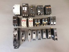  Lot of 19 Miscellaneous Circuit Breakers