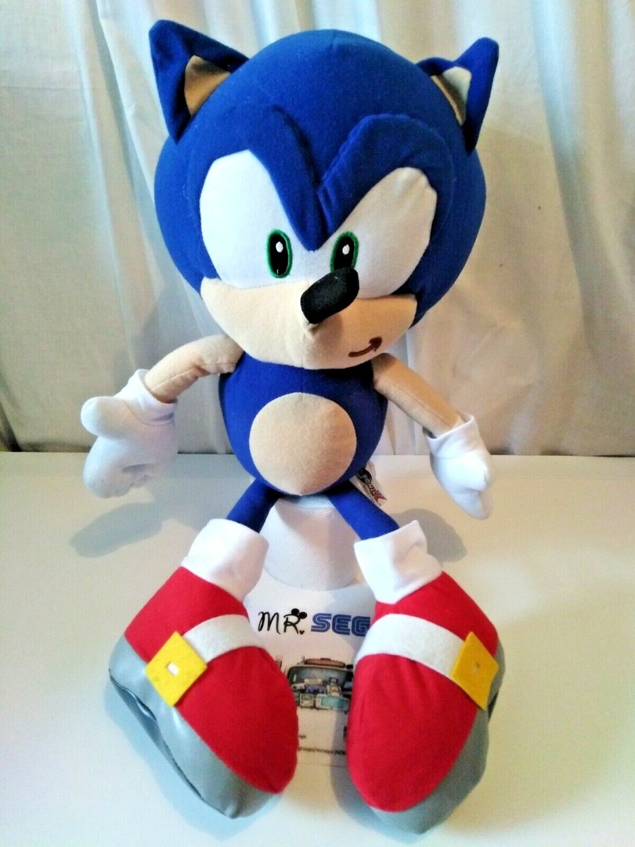 SONIC THE HEDGEHOG PLUSH SOFT TOY / SONIC X / SONIC PROJECT / GOSH