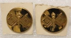 Army Enlisted Collar Pin: Signal Corps - stamped pair