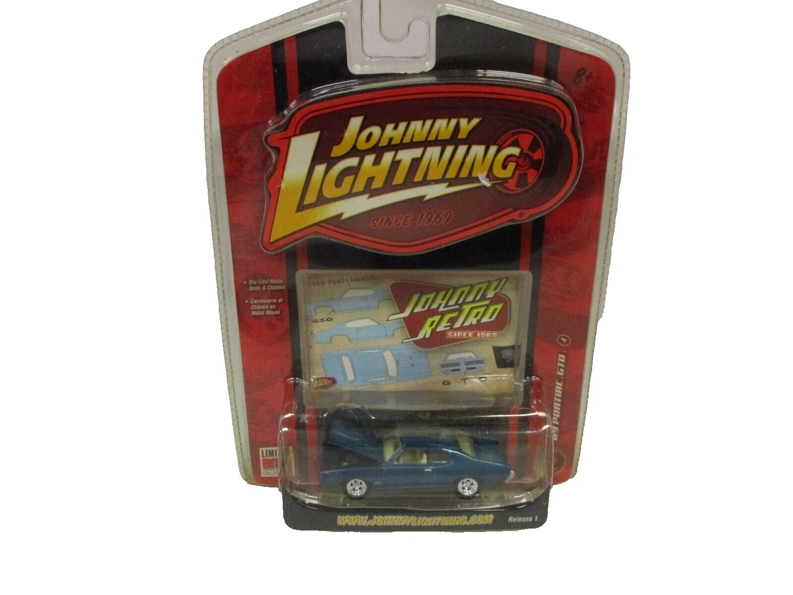 Johnny Lightning pontiac 1:24 vehículos diecast y de juguete