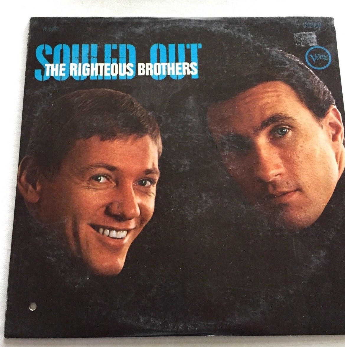 THE RIGHTEOUS BROTHERS, SOULED OUT, VERVE#5031, LP RECORD, 1967
