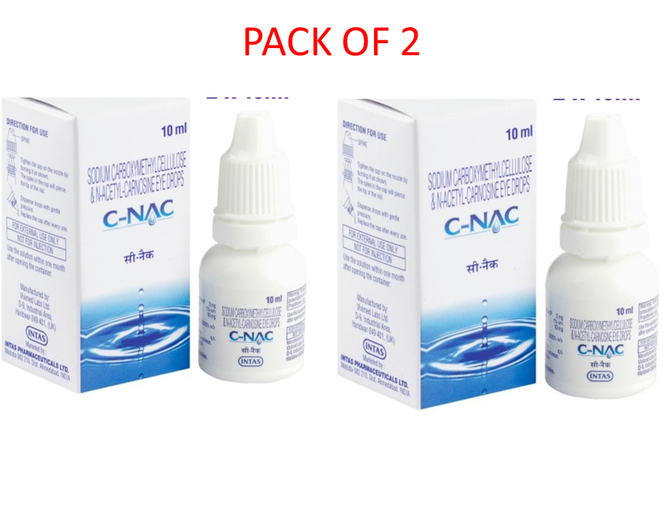 CNAC Eye Drops, NAcetylCarnosine Eye Drops 10 ml Free Shipping