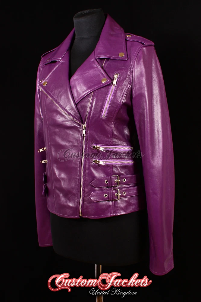 Ladies purple jacket cheap