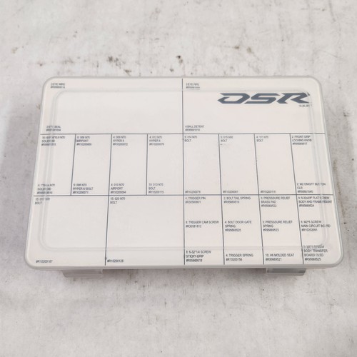 Dye Precision DSR Tech Repair Kit Replacement Parts Pre Owned Partial Set