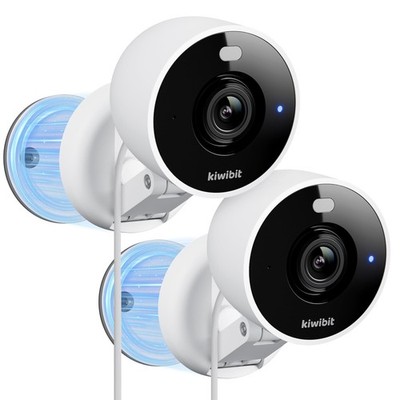2K Security Camera Indoor/Outdoor, Magnetic Wired Cameras for Home Security, ...