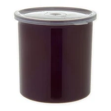 Carlisle FoodService Products Classic Round Storage Container Crock with Lid for