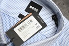 Hugo Boss Men Joe Kent Easy Iron Reg Fit Stretch Cotton Dress Shirt 38 15 32/33