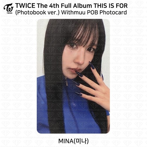 TWICE 4th Full Album THIS IS FOR Withmuu POB Photocard Benefit Goods KPOP - Picture 32 of 41