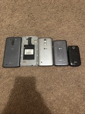 Lot of 5 LG Phones For Parts 