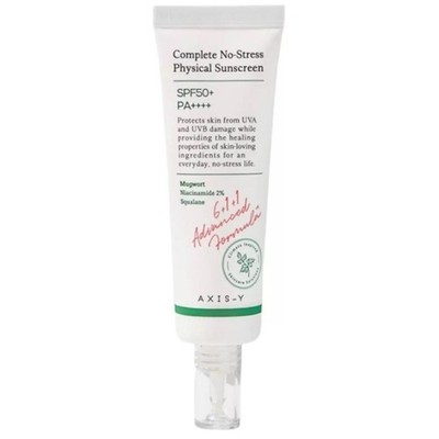 Axis-Y Complete No-stress Physical S UNS screen SPF50+   50 ml