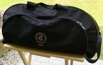 Leeds New Hampshire College Presidents Cup Black Duffel Bag
