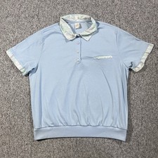 Women’s Vintage Jantzen Polo Shirt Size XL Made In USA